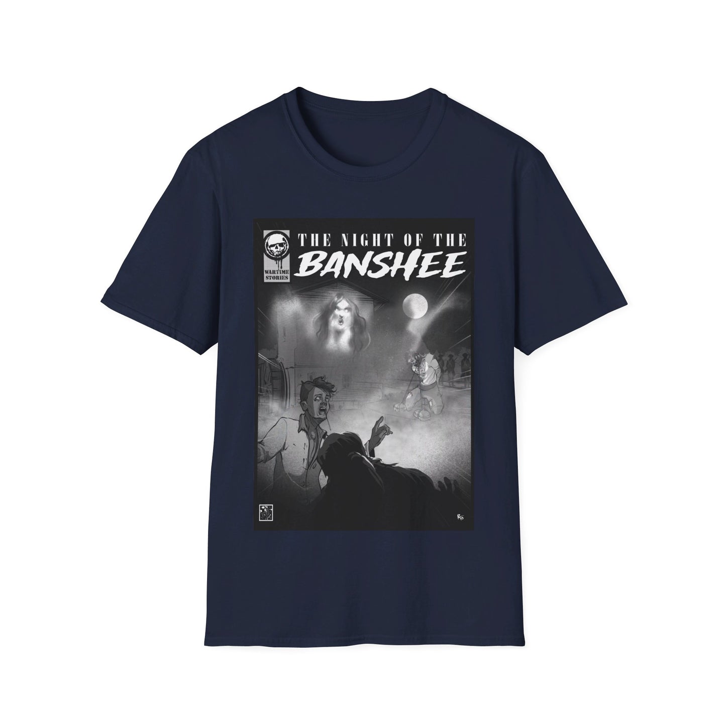 T-Shirt - The Banshee vs the British - Full Comic (Comic Book Style)