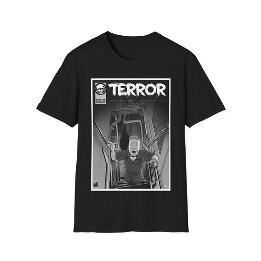 T-Shirt - Terror in the Deep - Shaft Alley (Comic Book Style)