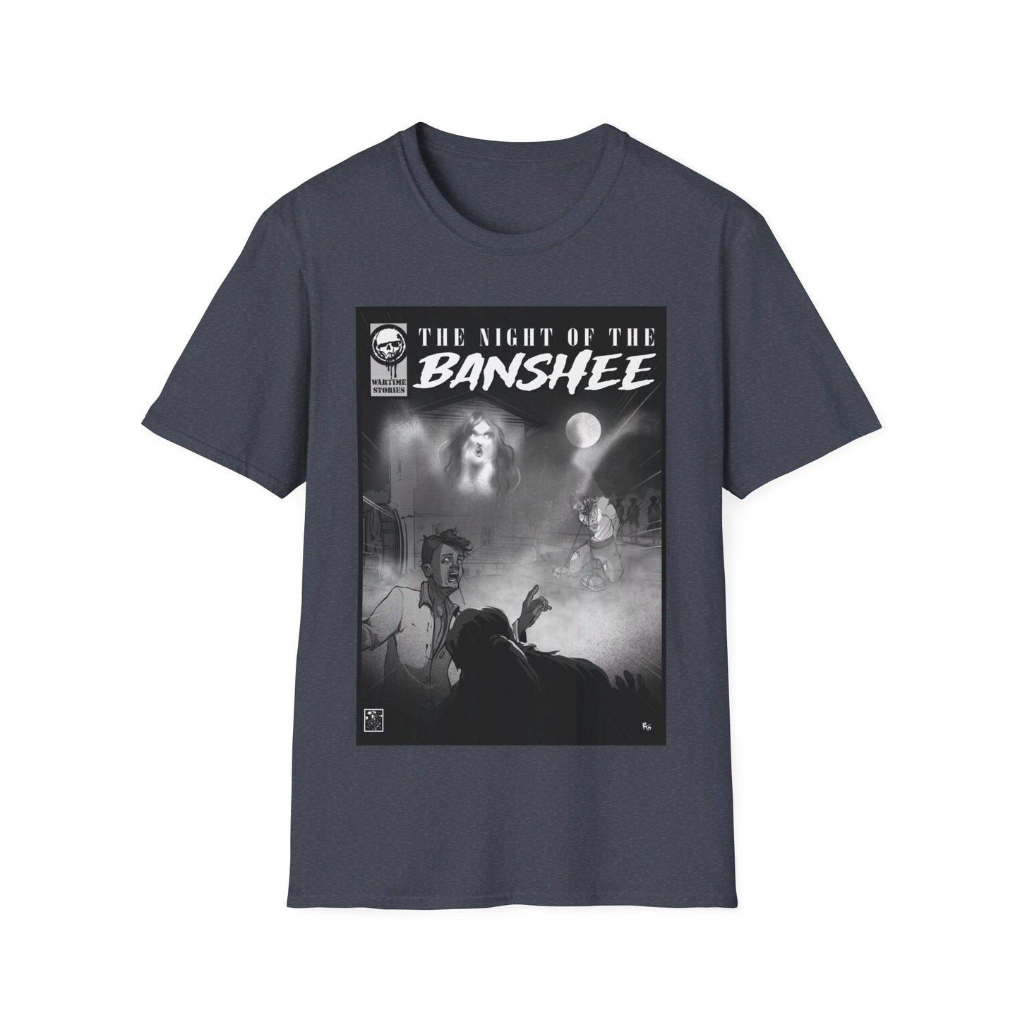 T-Shirt - The Banshee vs the British - Full Comic (Comic Book Style)