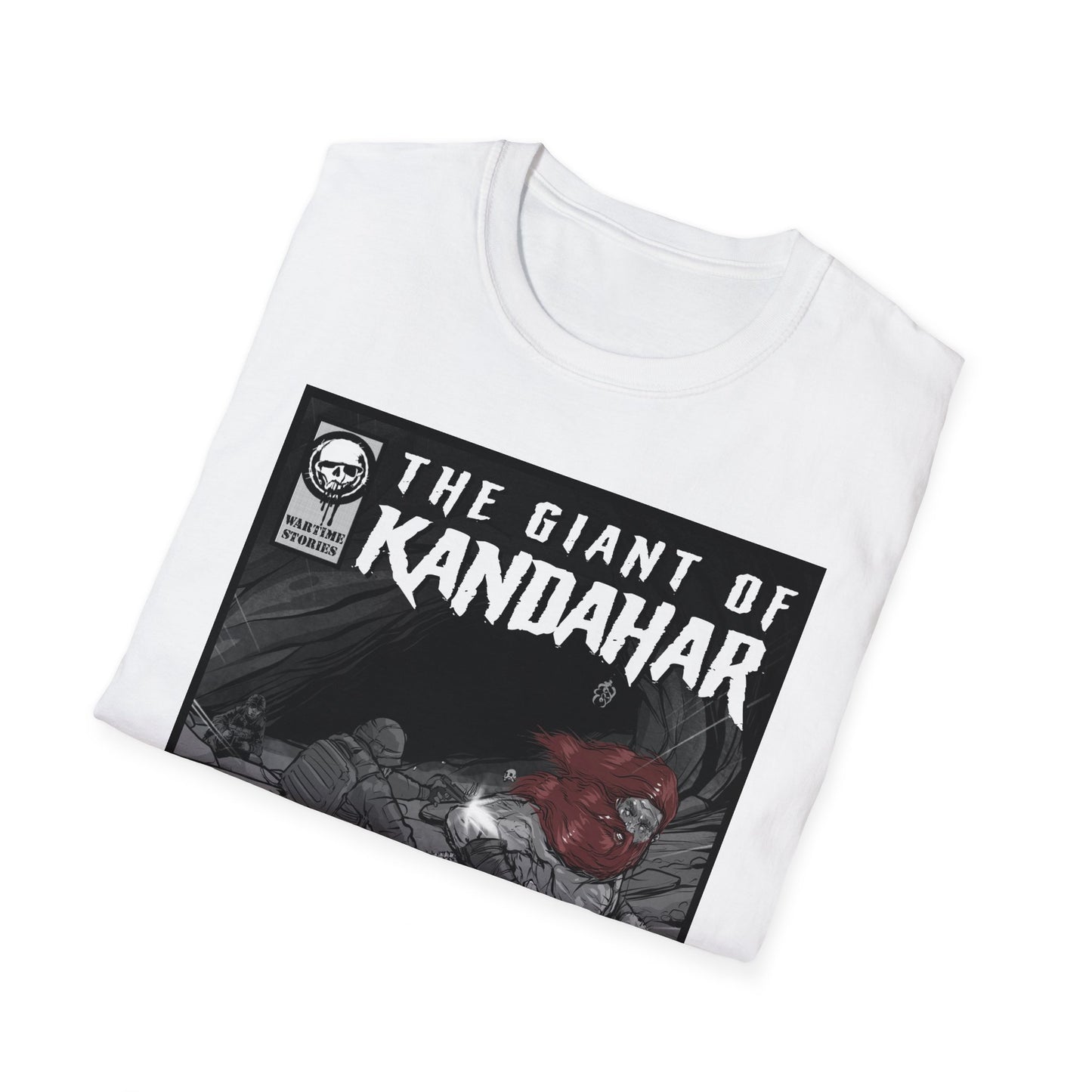 T-Shirt - Kandahar Giant - The Encounter (Comic Book Style)