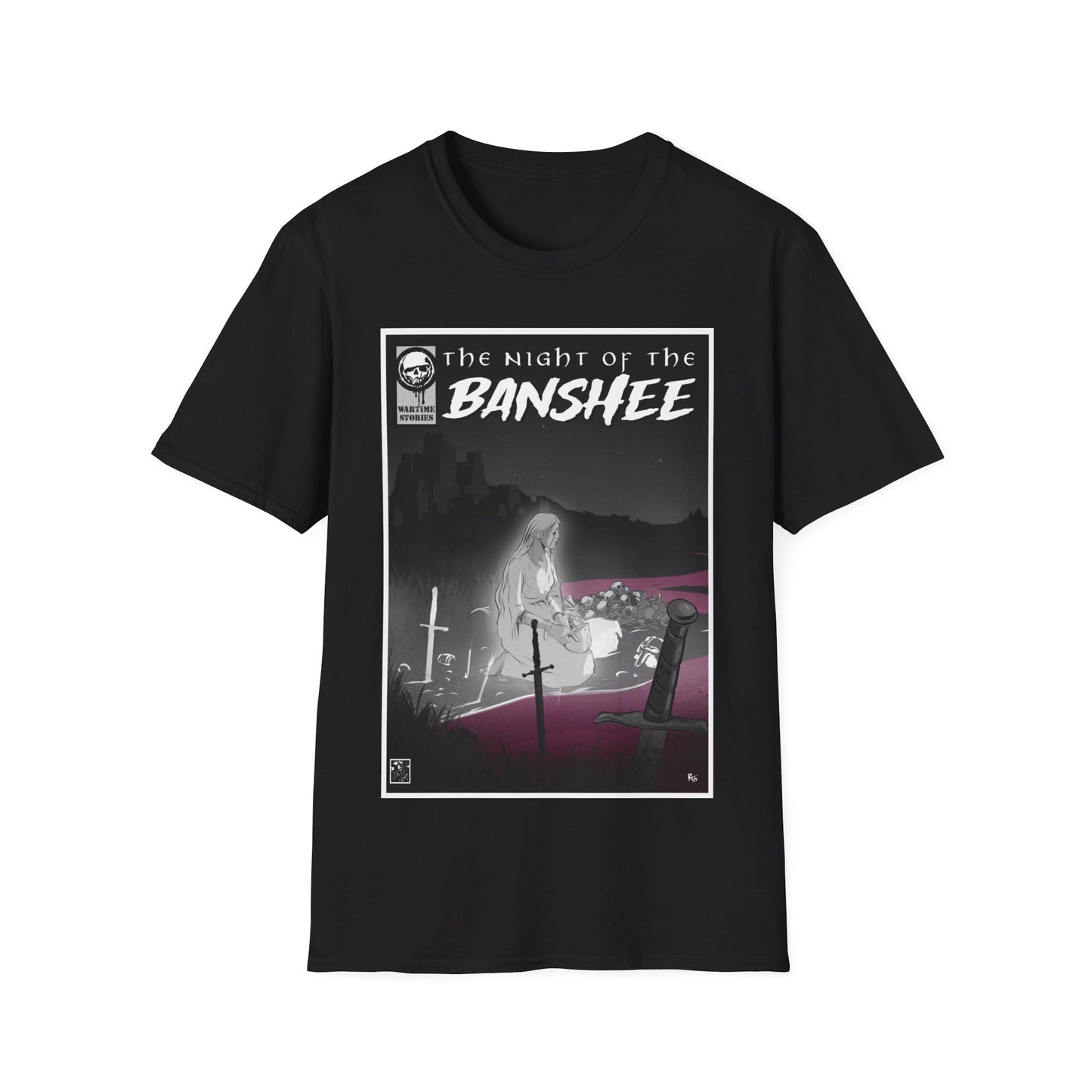 T-Shirt - The Banshee's Wail (Comic Book Style)