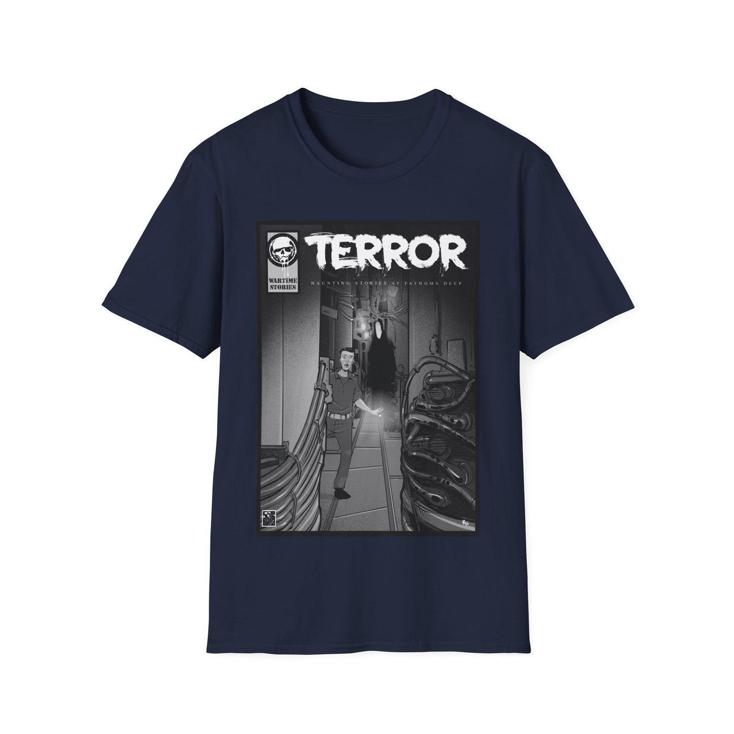 T-Shirt - Terror in the Deep - Missile Compartment (Comic Book Style)