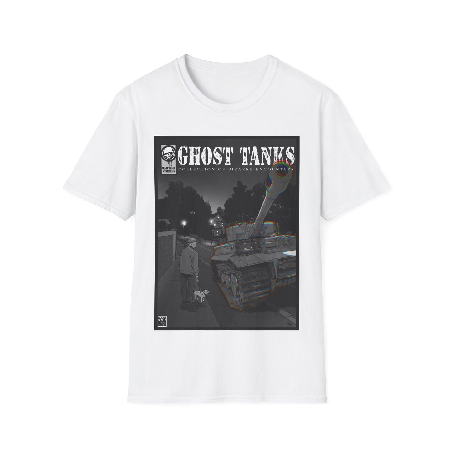 T-Shirt - Ghost Tank (Comic Book Style)