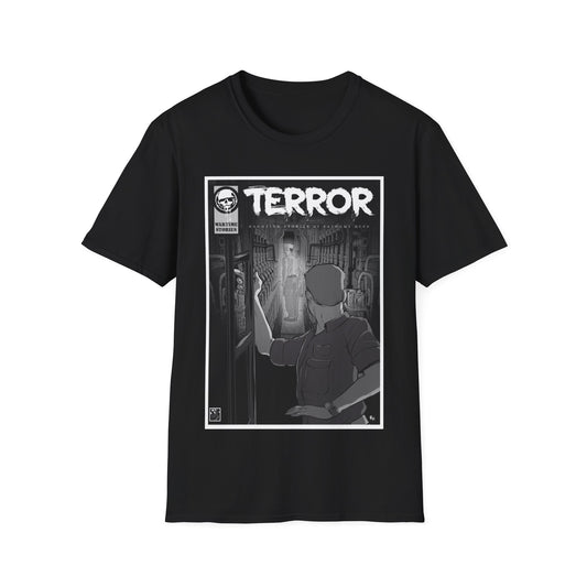 T-Shirt - Terror in the Deep - Engine Room (Comic Book Style)