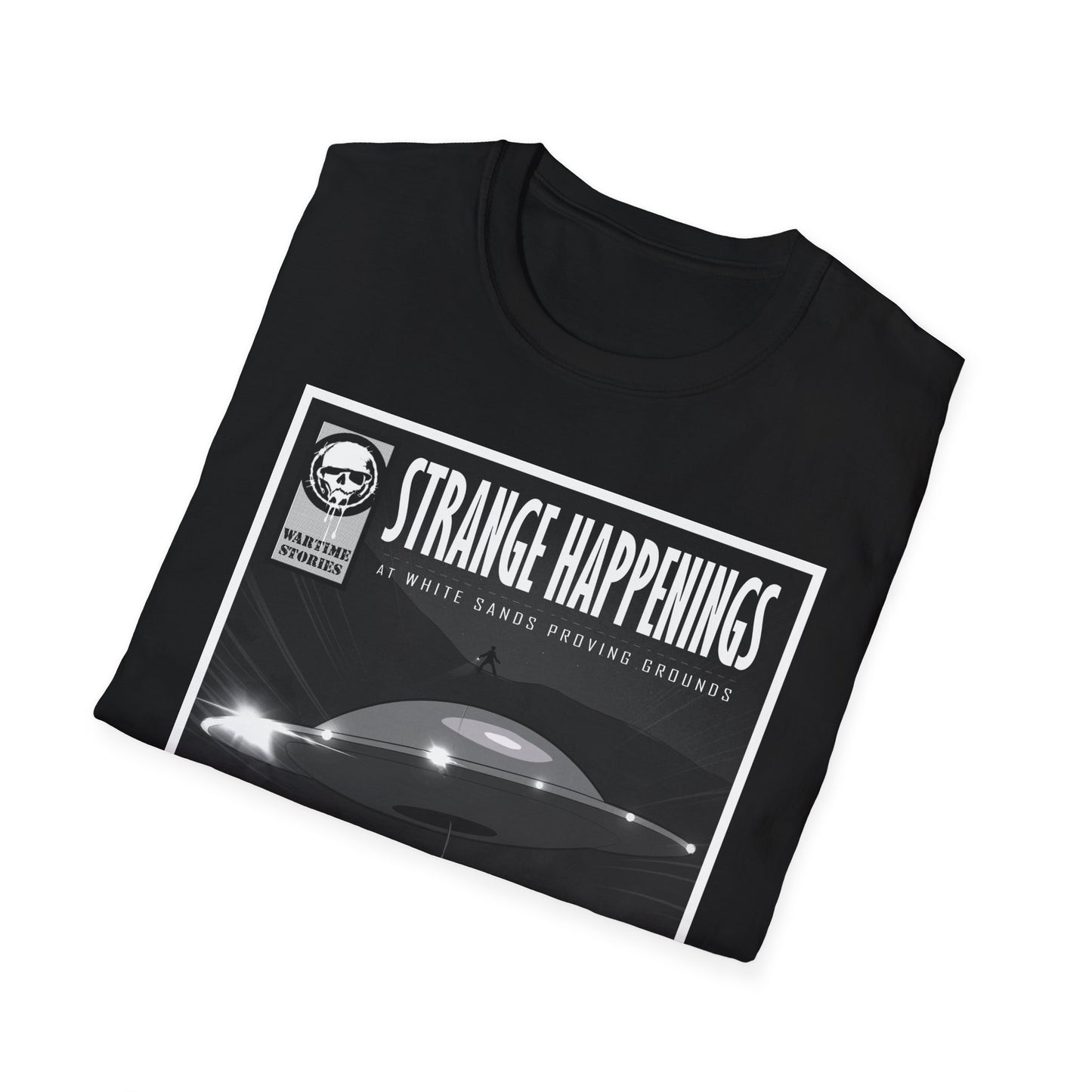 T-Shirt - White Sands Proving Grounds - Abduction (Comic Book Style)