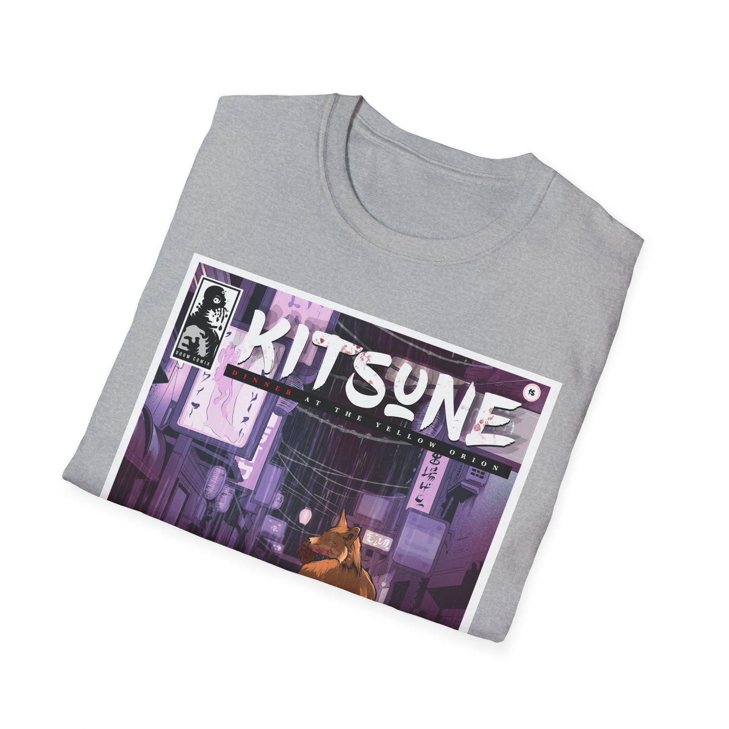 T-Shirt - The Kitsune (Comic Book Style)