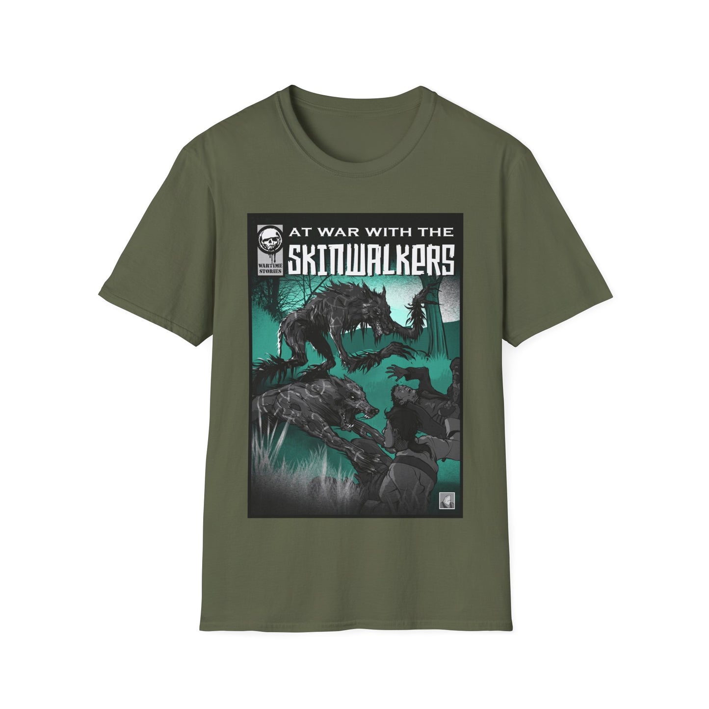 T-Shirt - Skinwalkers - At War With The Skinwalkers (Comic Book Style)