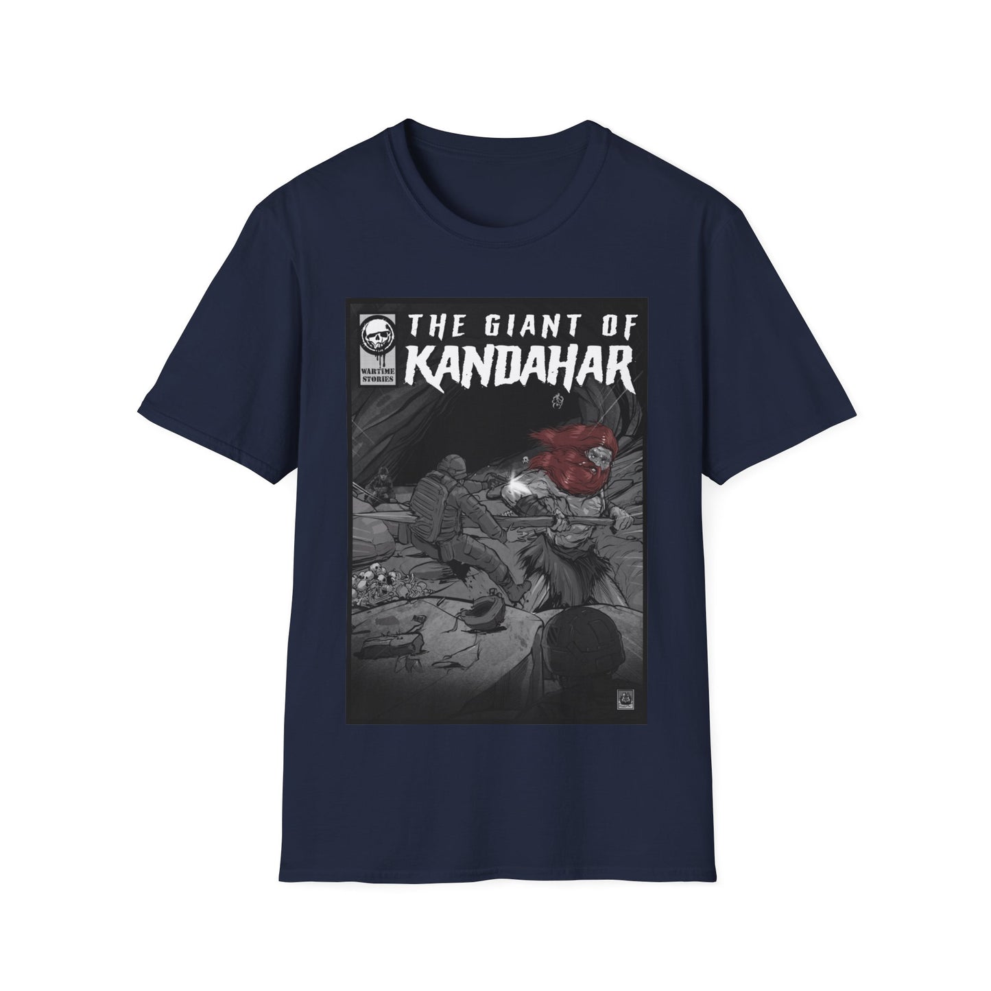 T-Shirt - Kandahar Giant - The Encounter (Comic Book Style)