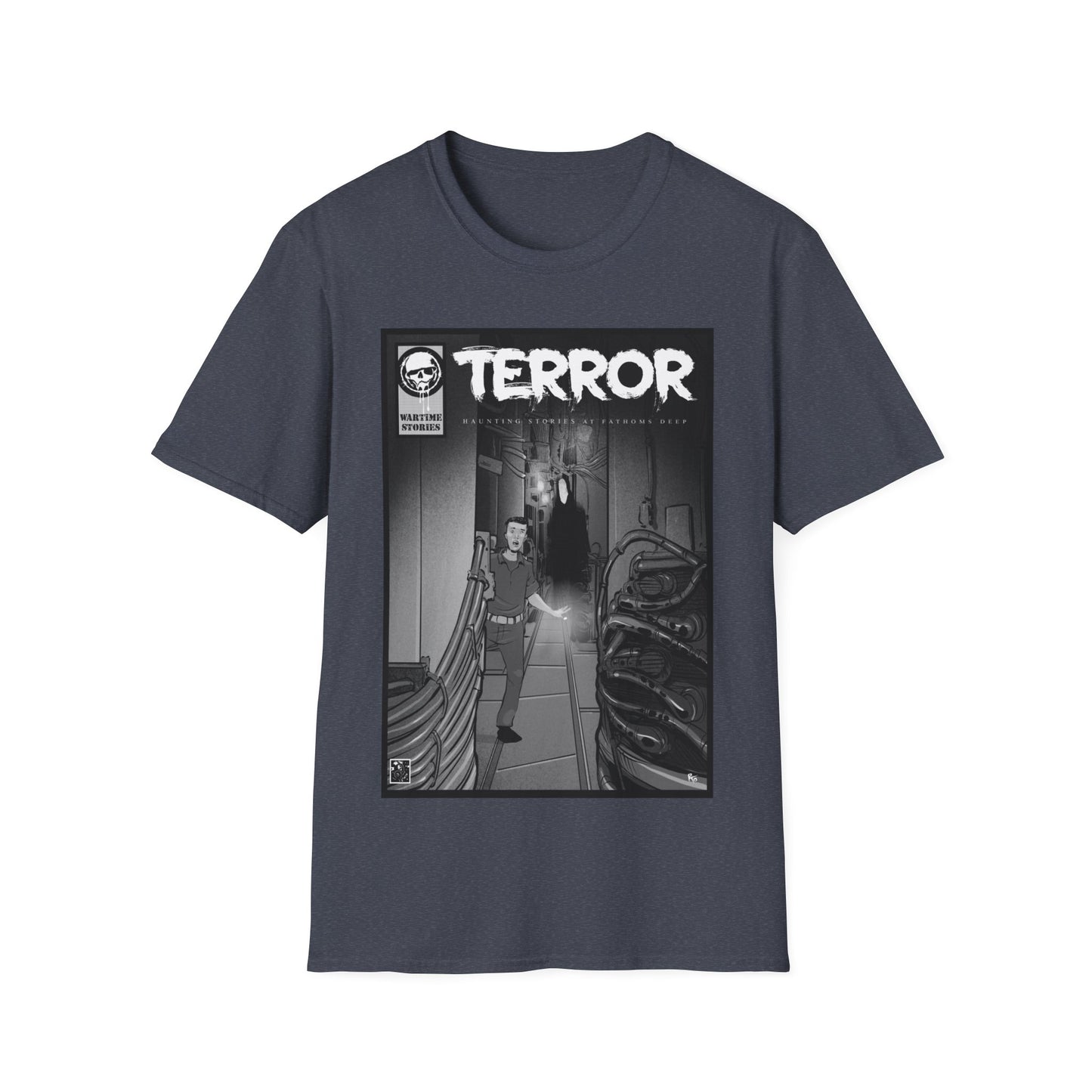 T-Shirt - Terror in the Deep - Missile Compartment (Comic Book Style)