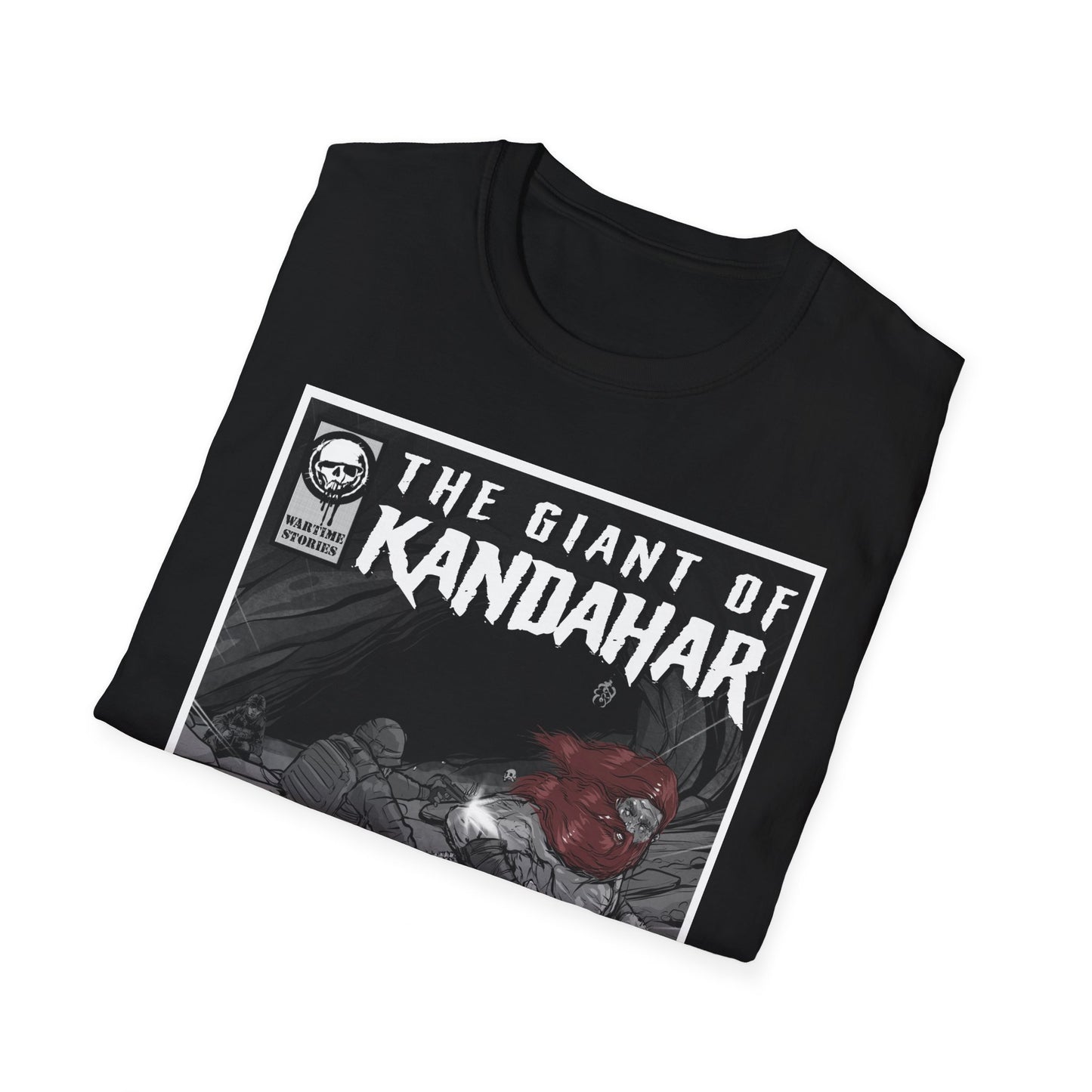 T-Shirt - Kandahar Giant - The Encounter (Comic Book Style)