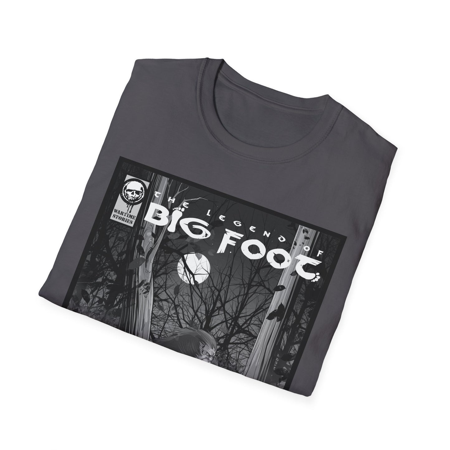 T-Shirt - Legend of Bigfoot - Shampe - (Comic Book Style)