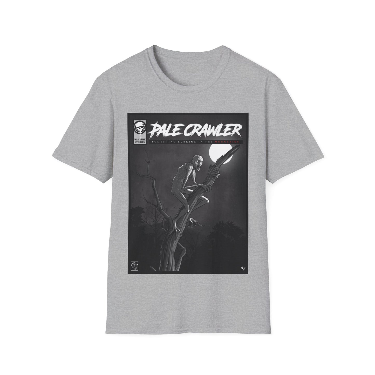 T-Shirt - Pale Crawler (Comic Book Style)