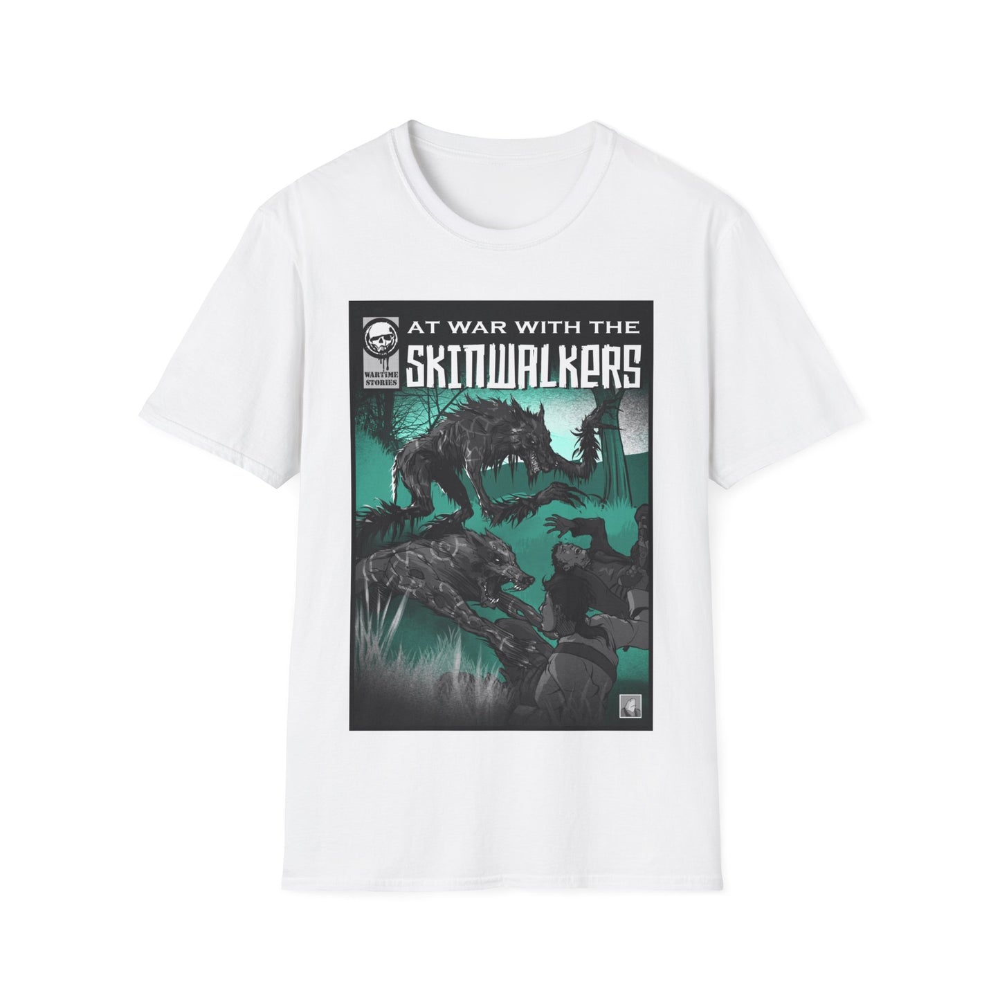 T-Shirt - Skinwalkers - At War With The Skinwalkers (Comic Book Style)