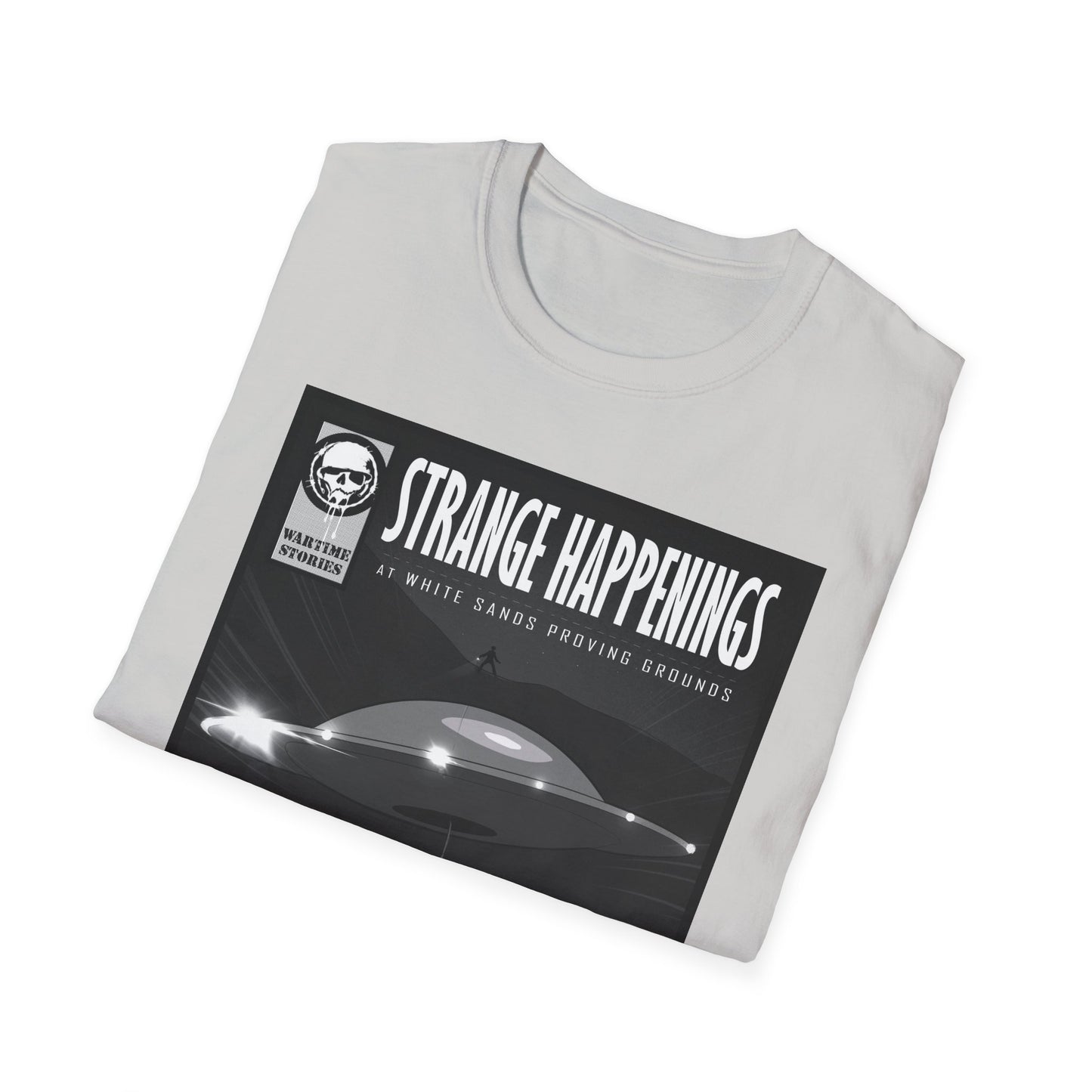 T-Shirt - White Sands Proving Grounds - Abduction (Comic Book Style)