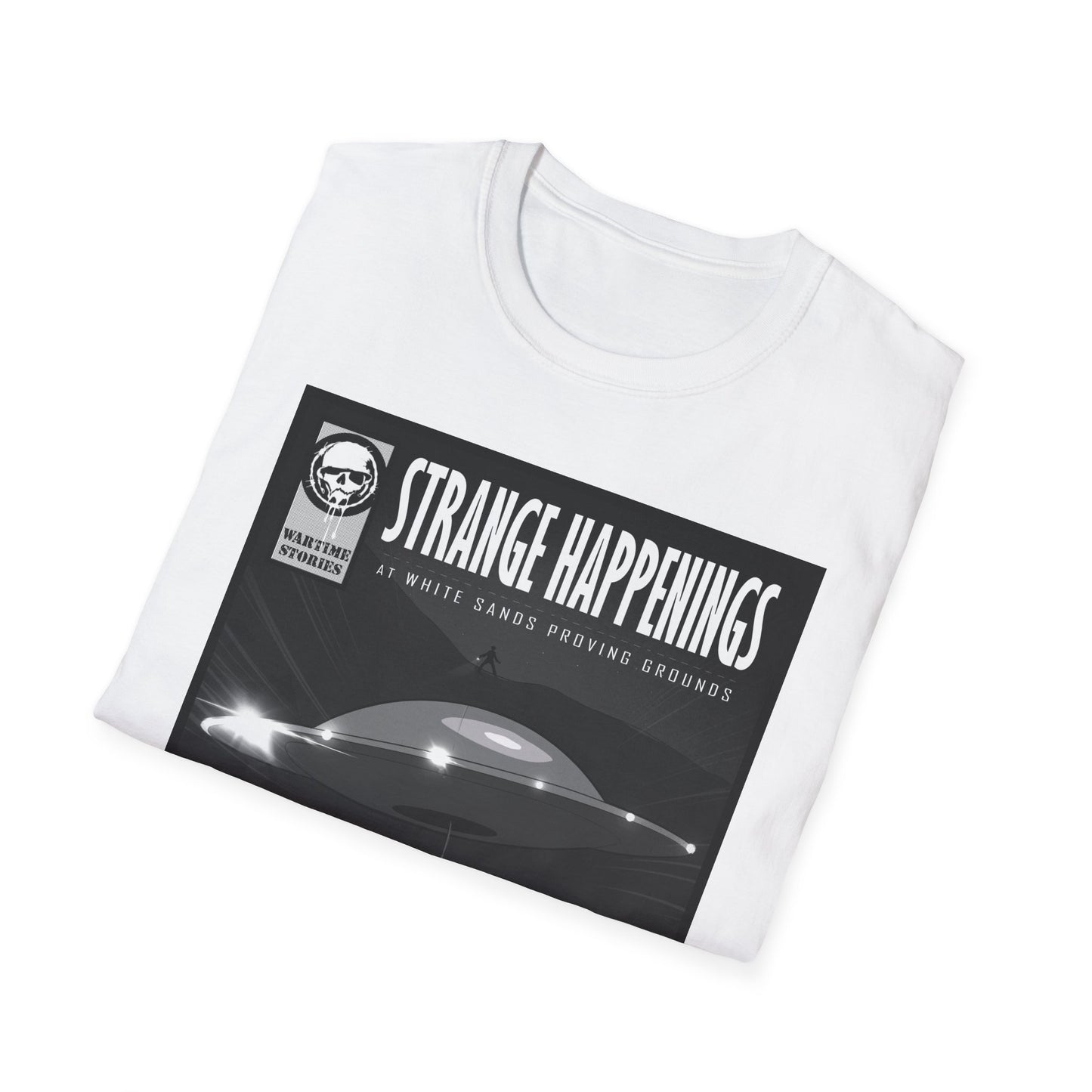 T-Shirt - White Sands Proving Grounds - Abduction (Comic Book Style)