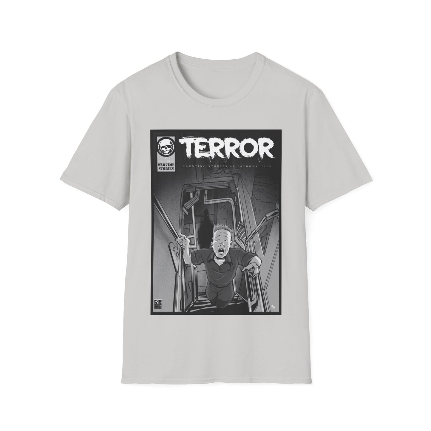 T-Shirt - Terror in the Deep - Shaft Alley (Comic Book Style)